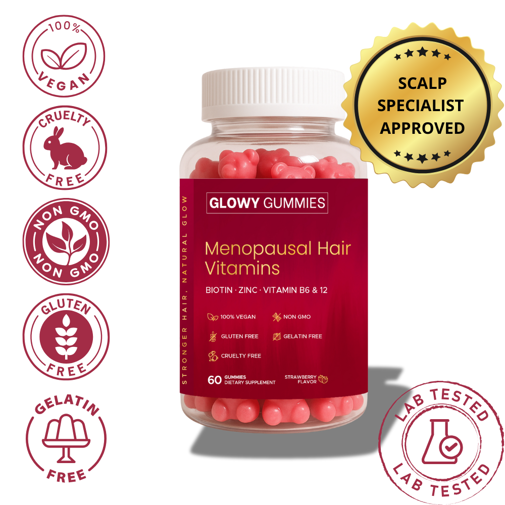 Glowy Gummies – Menopausal Hair Vitamins