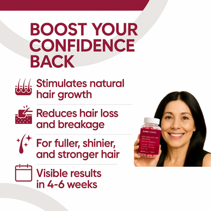 Glowy Gummies – Menopausal Hair Vitamins